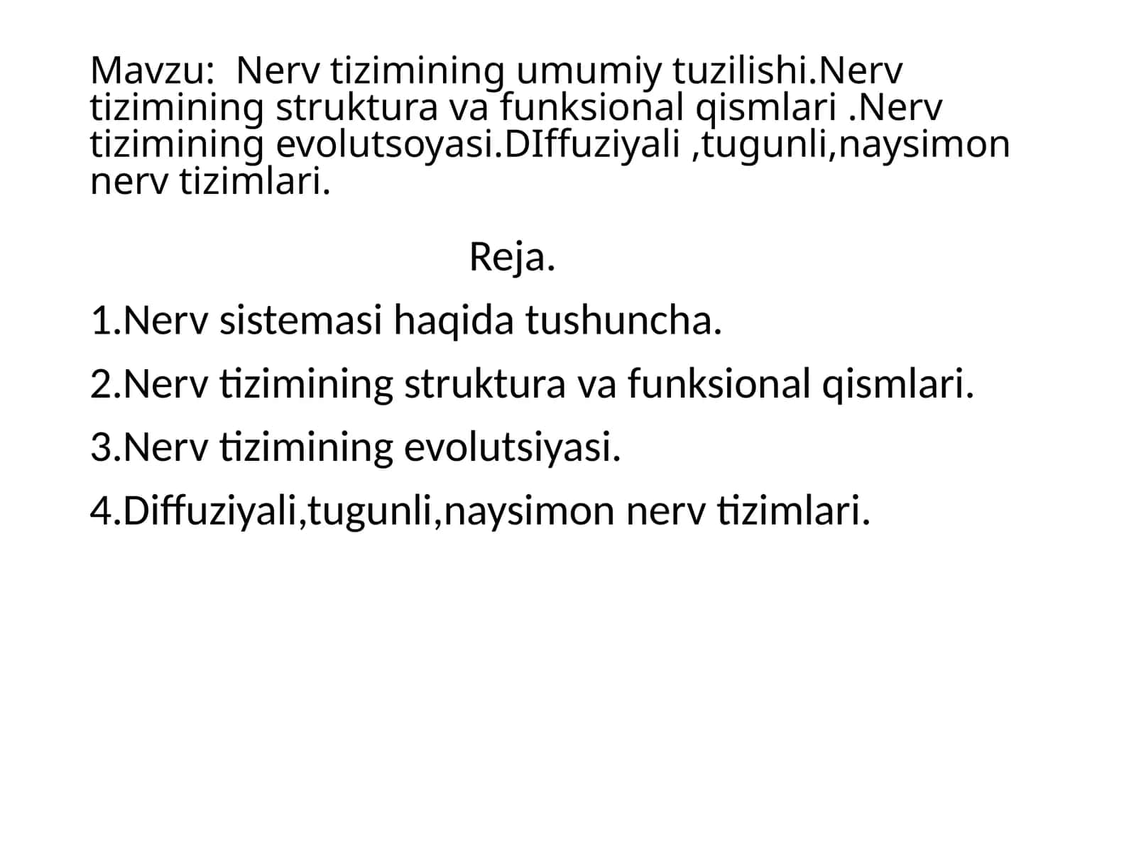 Global muammolarning mezonlari va darajalari