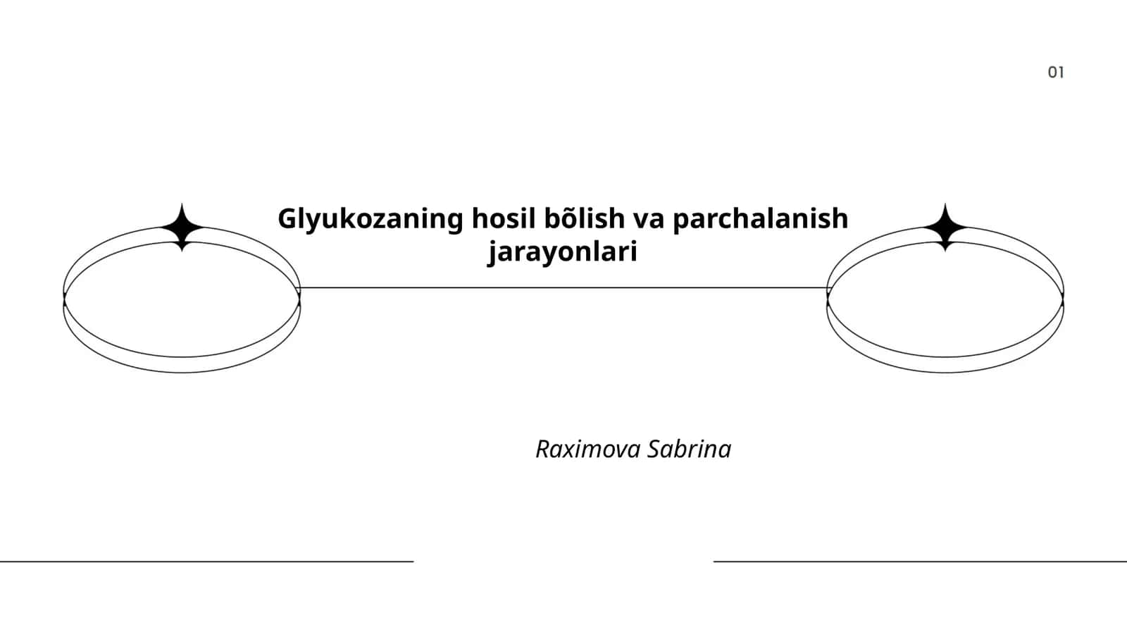 Glyukozaning hosil bõlish va parchalanish jarayonlari
