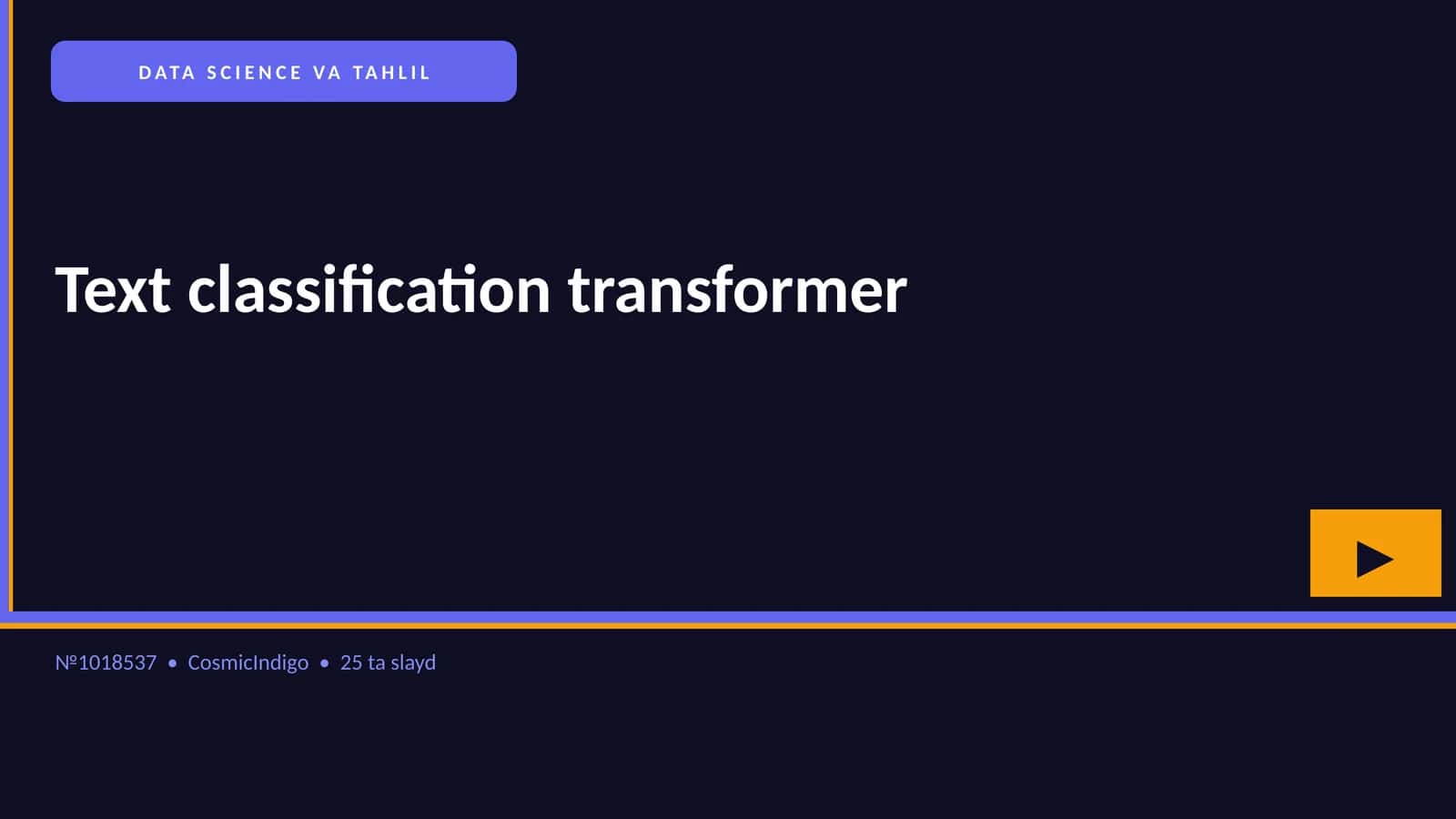 DATA SCIENCE VA TAHLIL