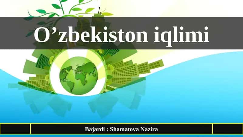 O’zbekistoniqlimi