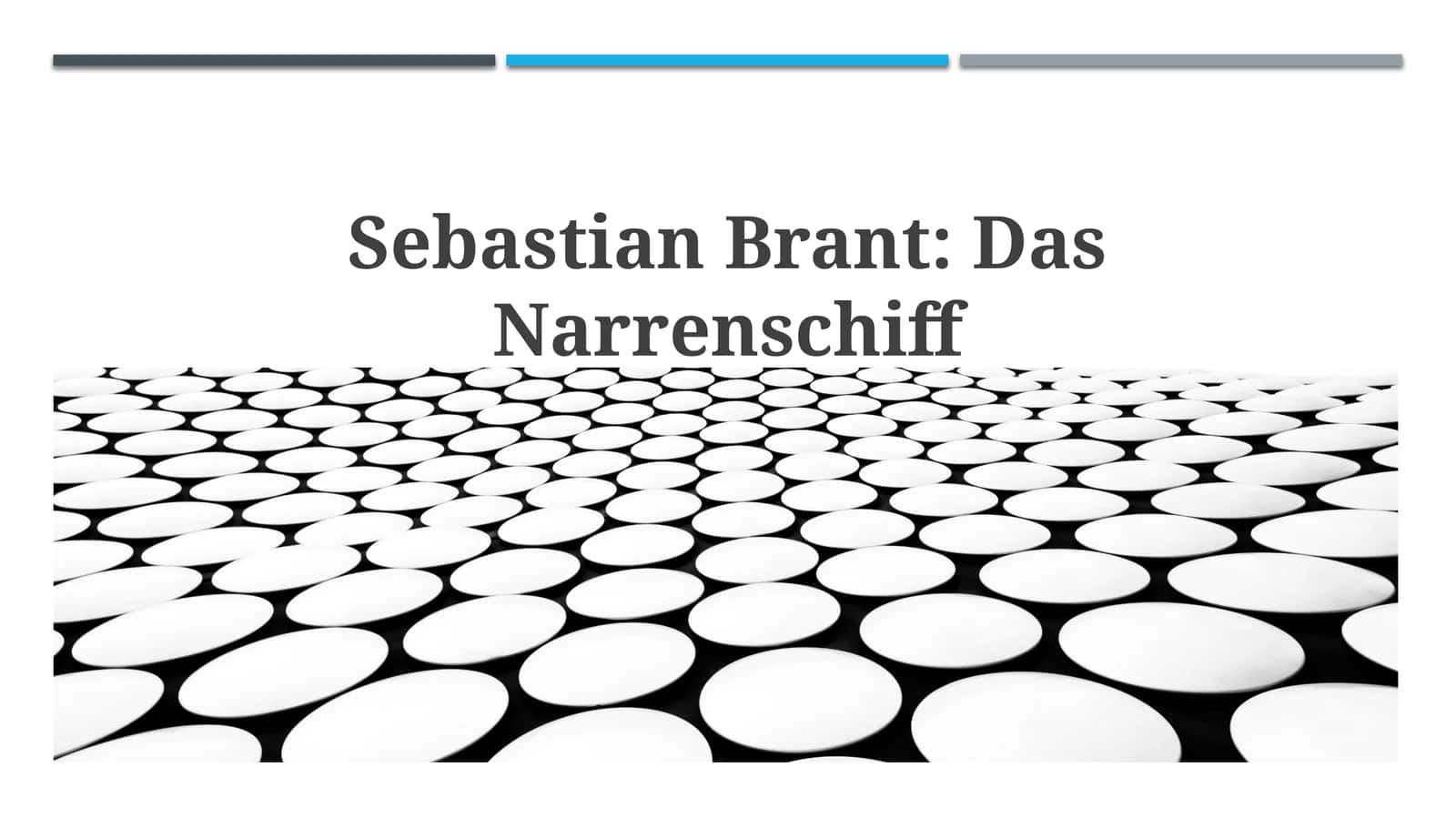 Sebastian Brant: DasNarrenschiff