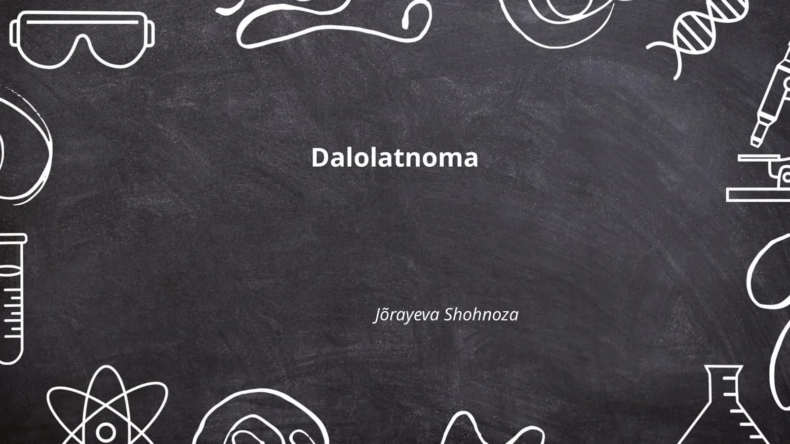 Dalolatnoma