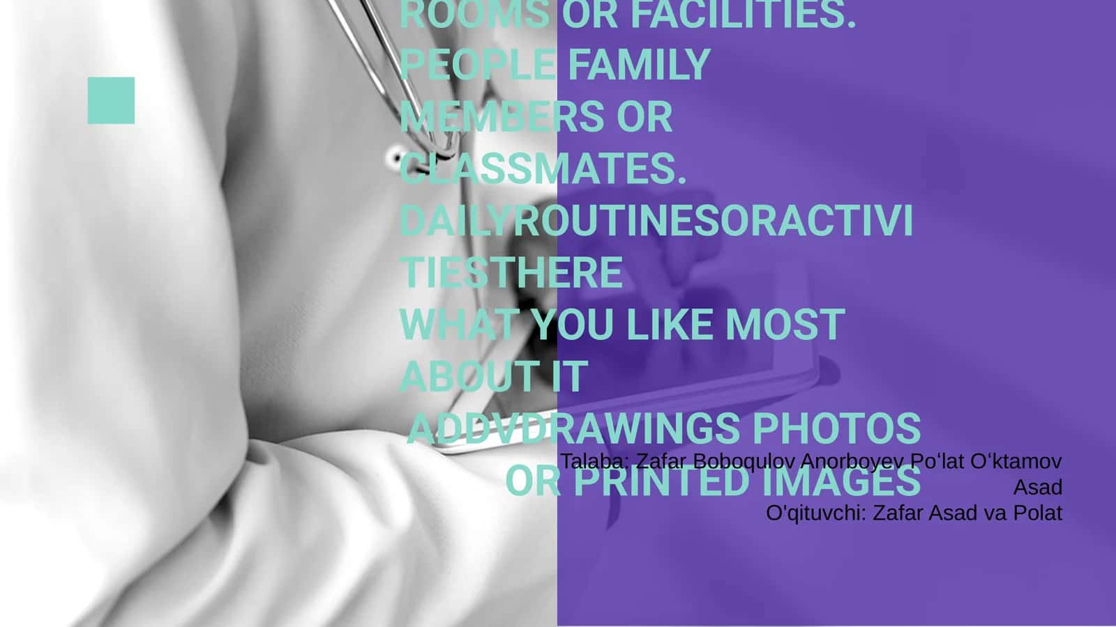 POSTER PRESENTATION