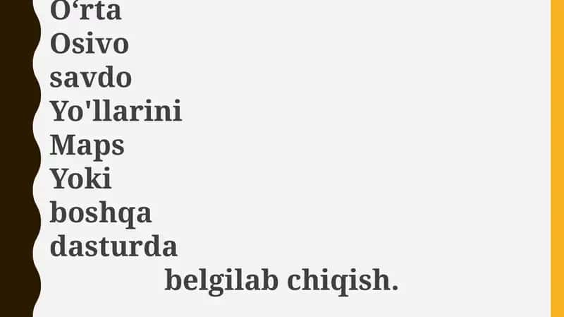 Qadimiy Oʻrta Osiyo Savdo Yo'llari xaritalari