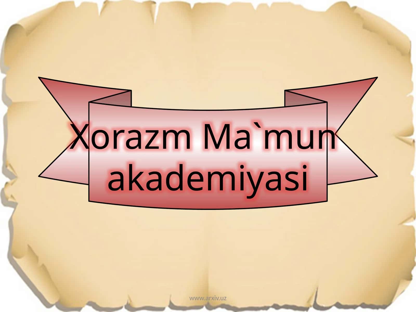 Xorazm Ma'mun akamediyasi