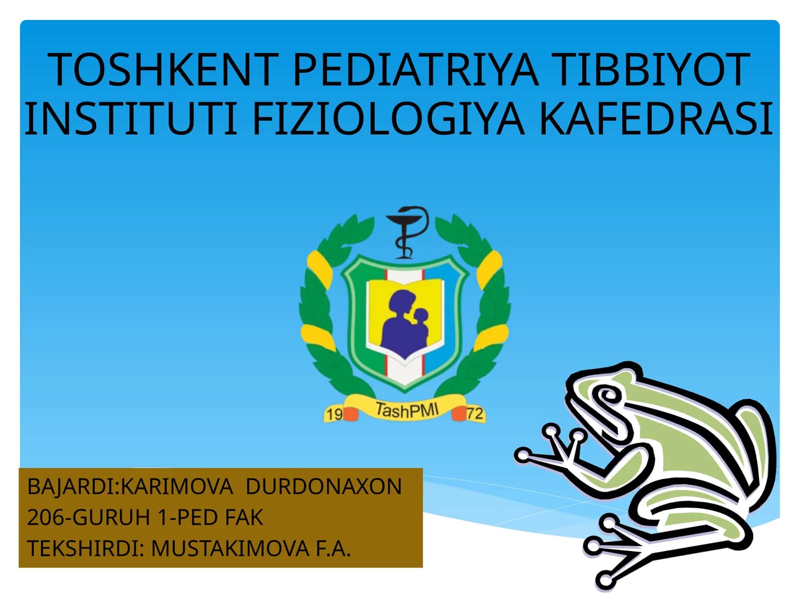 Ko’ndalang–targ’ilmuskullarningxossalari