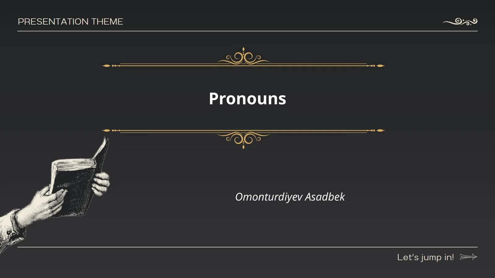 Pronouns