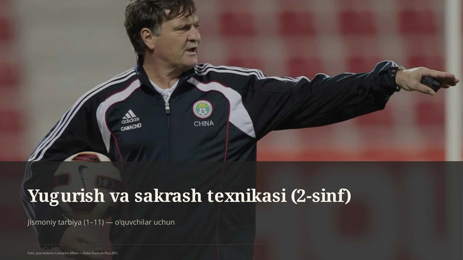 Yugurish va sakrash texnikasi (2-sinf)