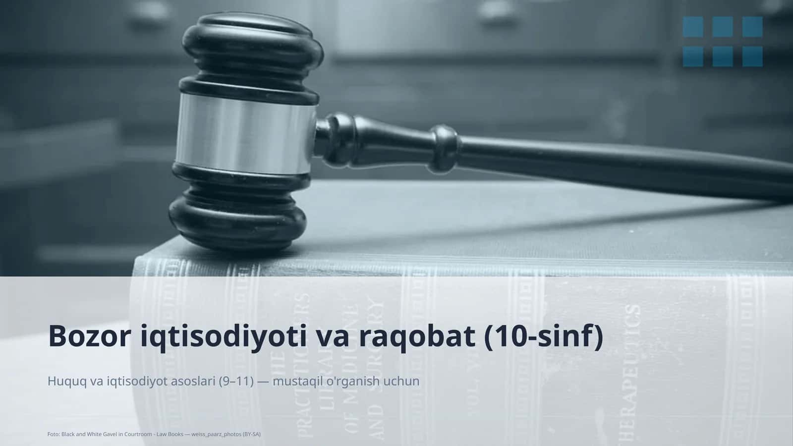 Bozor iqtisodiyoti va raqobat (10-sinf)