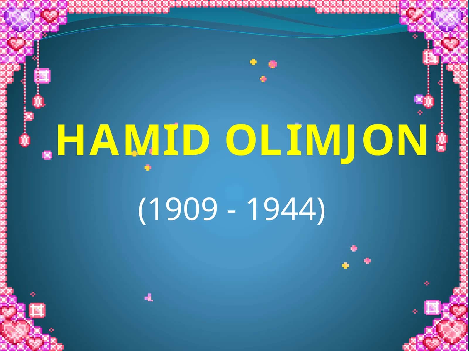 Hamid Olimjonning hayot yo'li