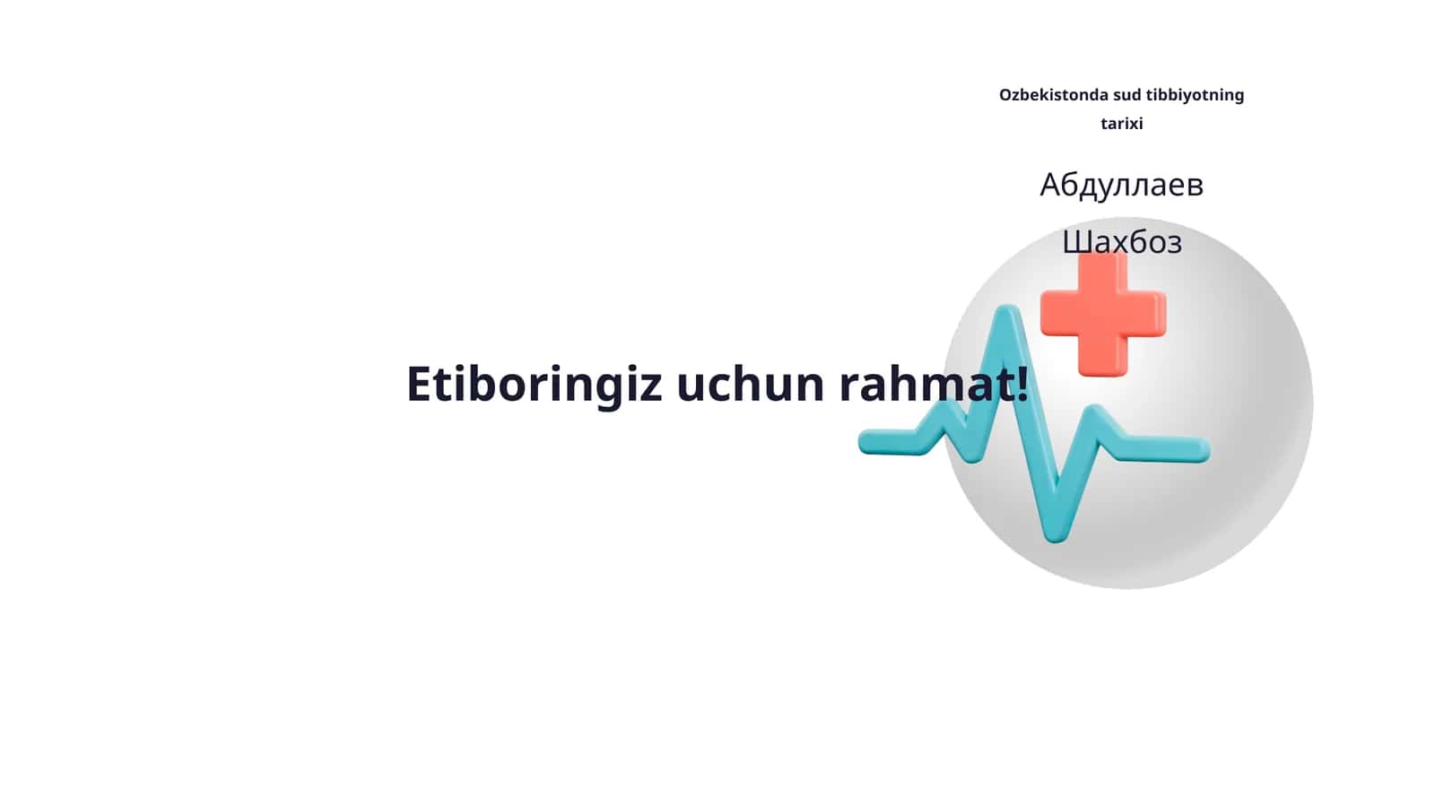 Ozbekistonda sud tibbiyotning tarixi