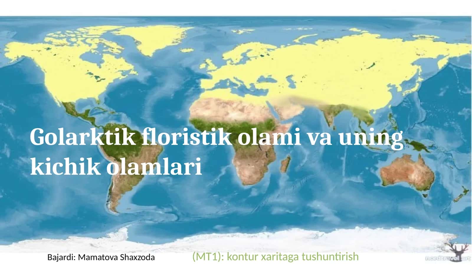 Golarktik floristik olami va uning kichik olamlari