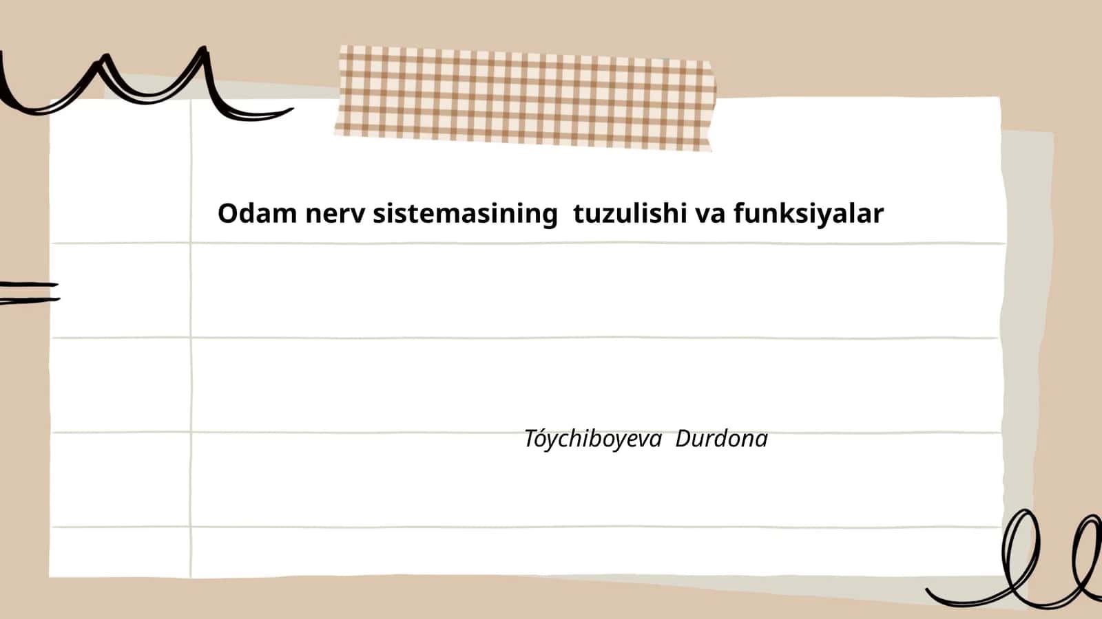 Neyronlar strukturası