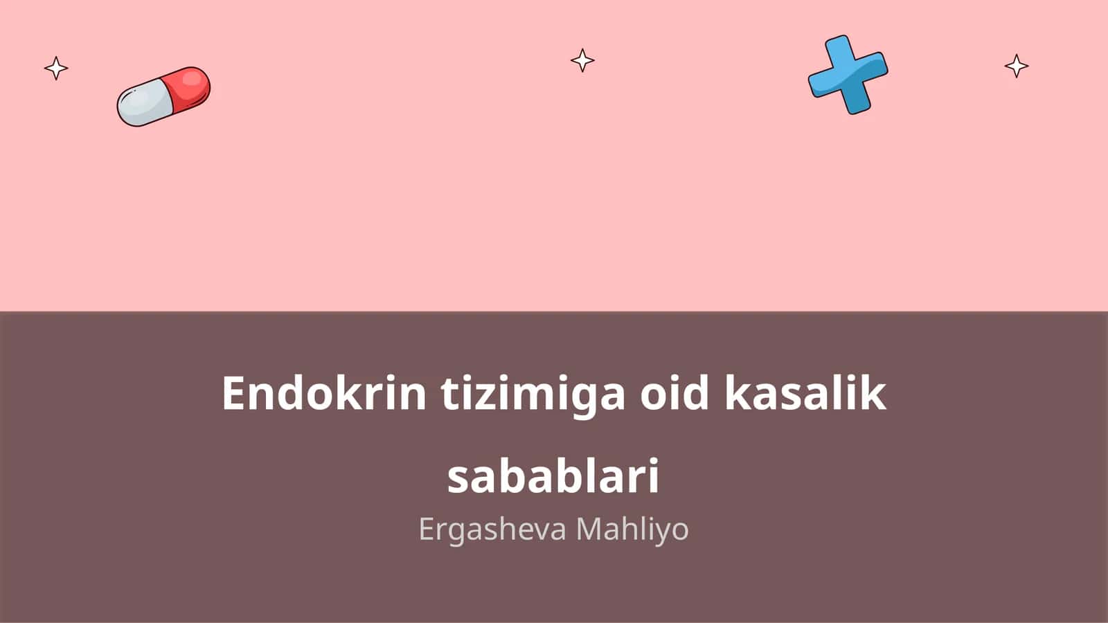 Endokrin Tizimiga oid kasalik sabablari