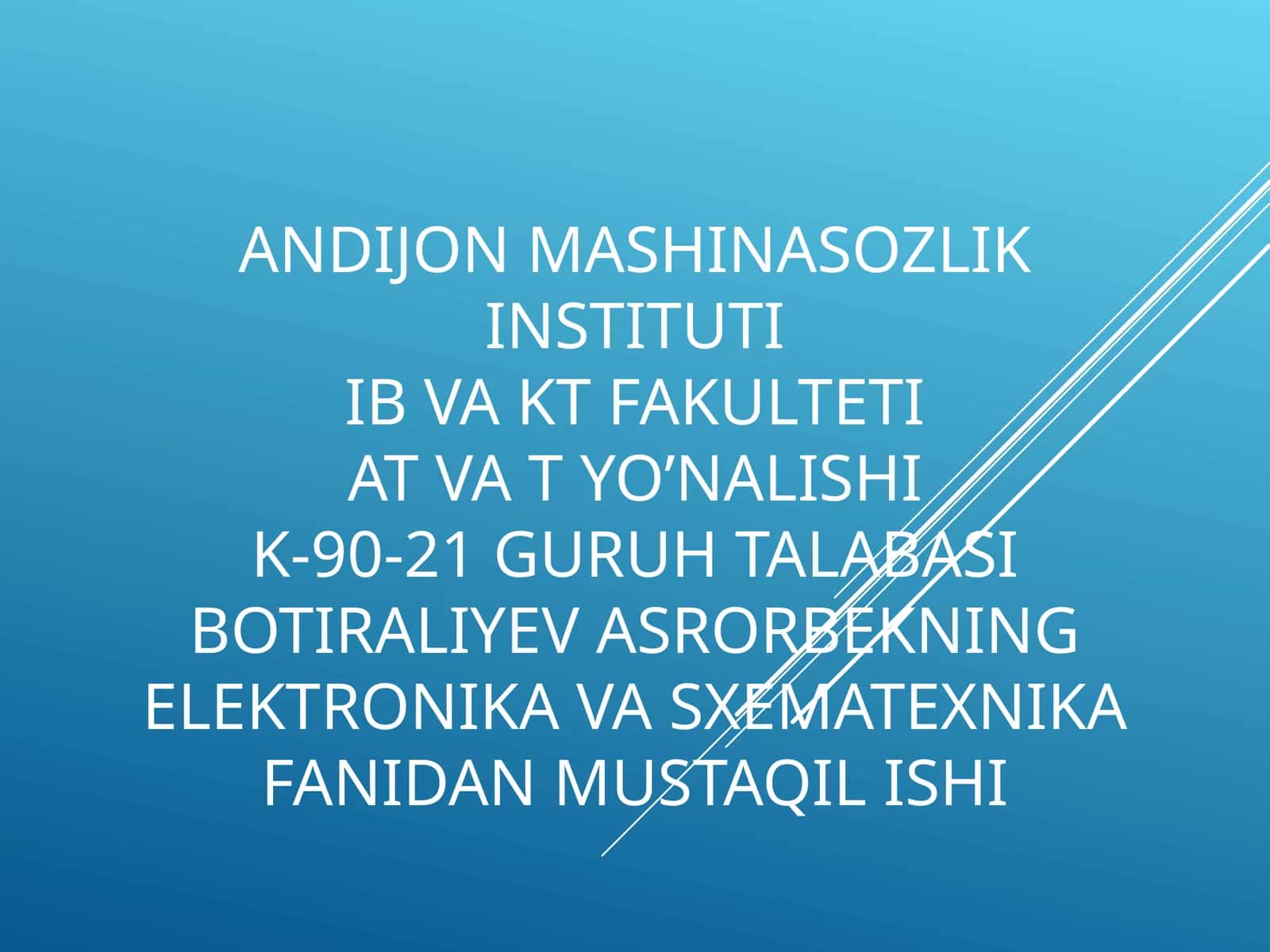 Optoelektron elementlar va optronlar