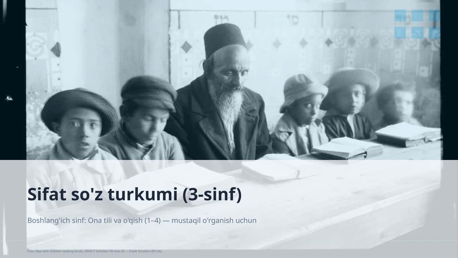 Sifat so'z turkumi (3-sinf)