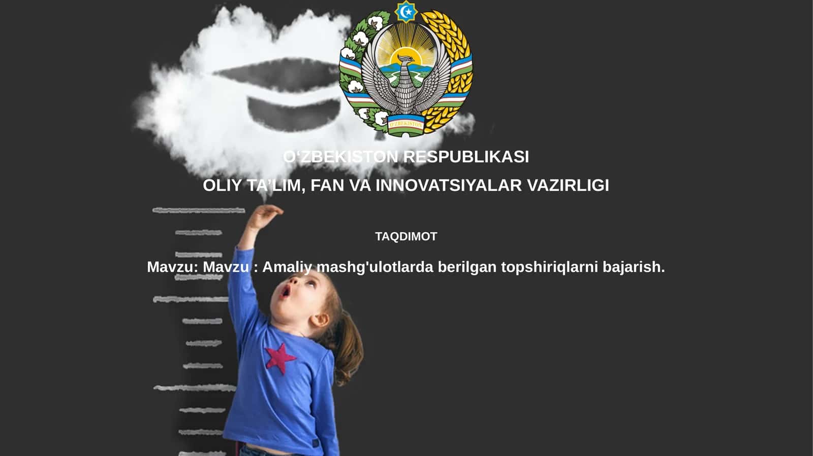 Amaliy mashg'ulotlar