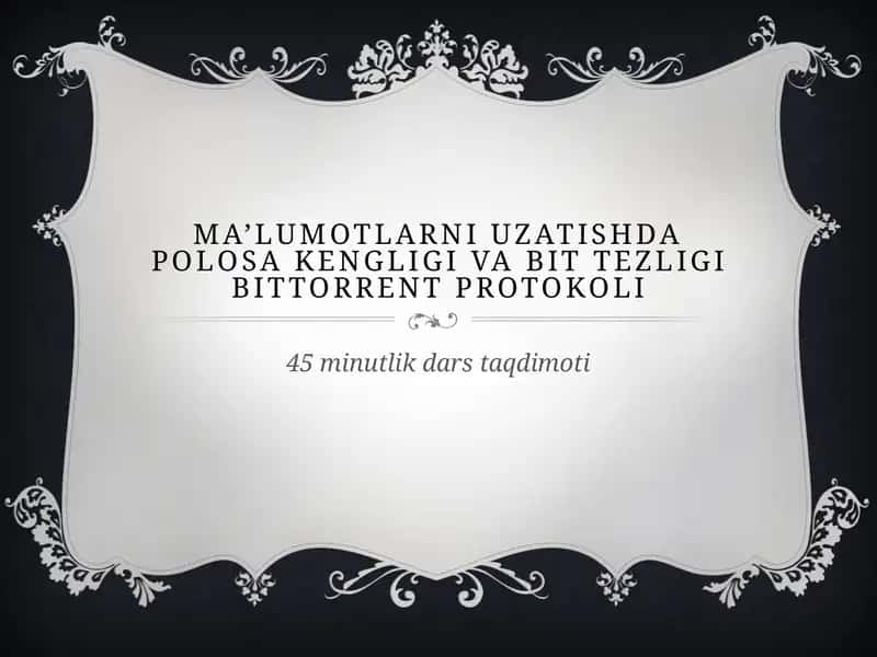 BitTorrent protokoli