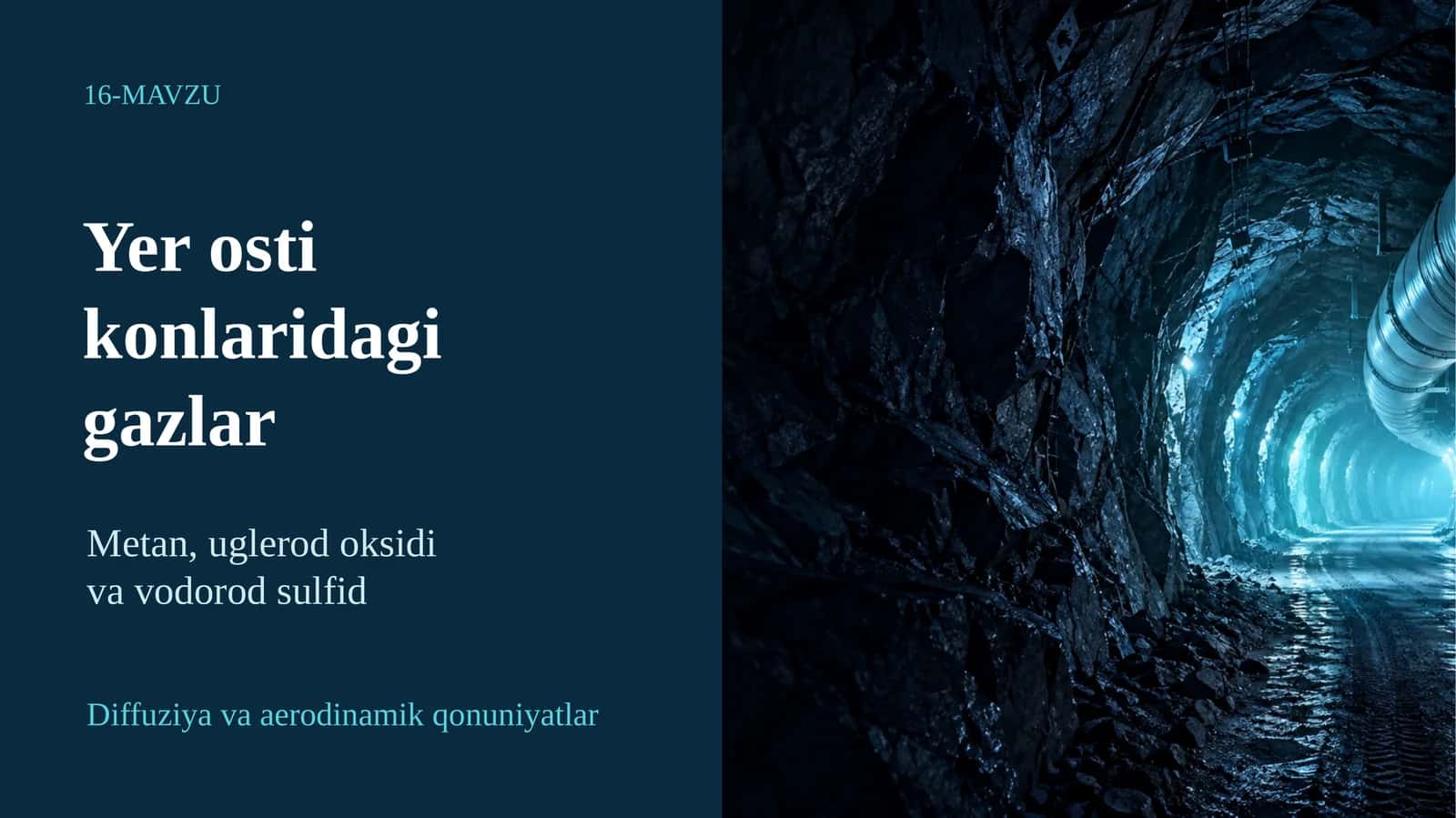 Yer osti konlaridagi gazlar