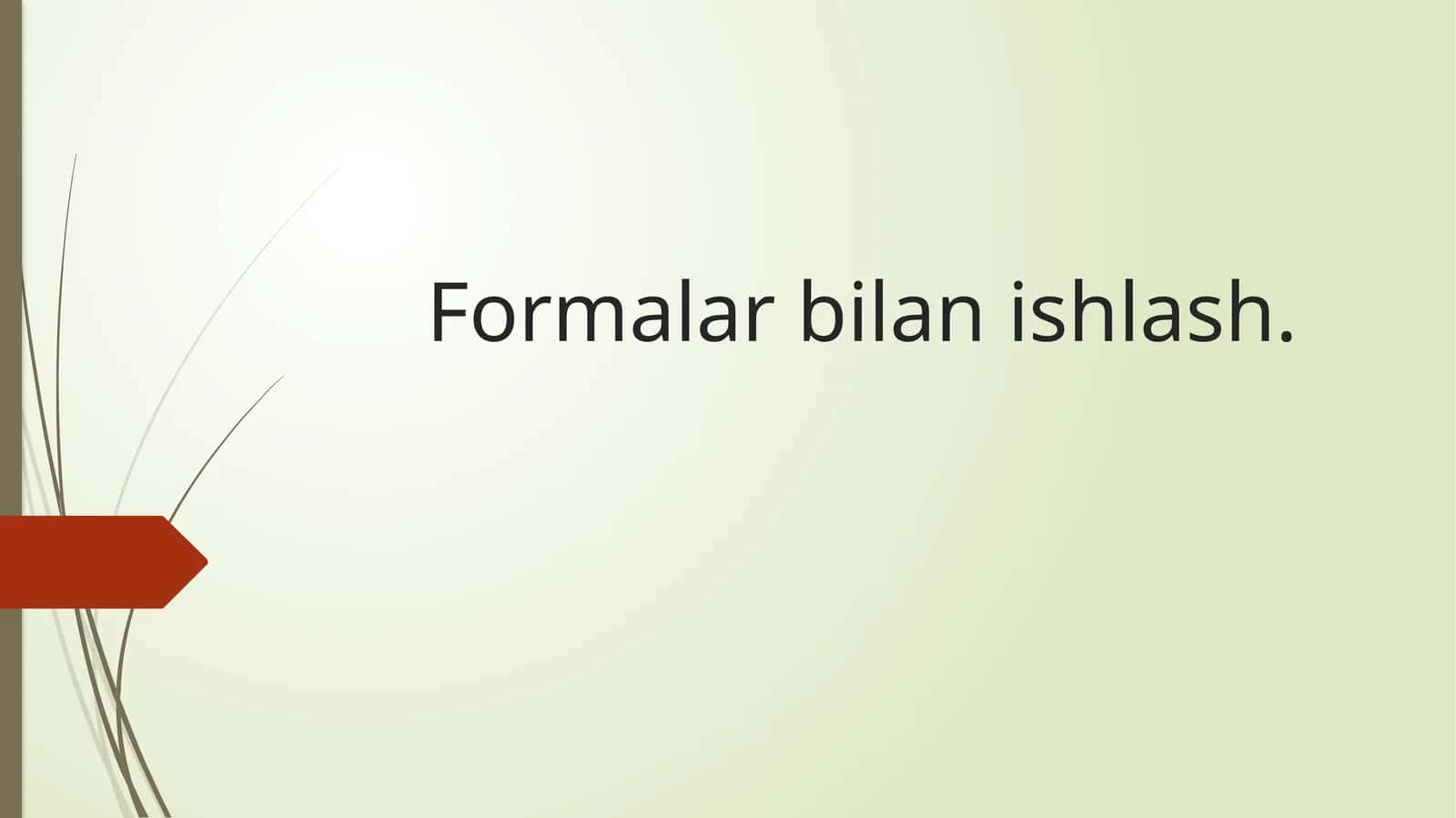 Formalar
