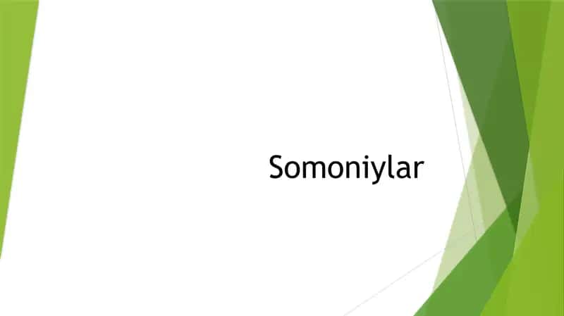 Somoniylar davlati