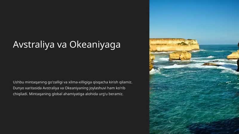 Avstraliya va Okeaniyaga