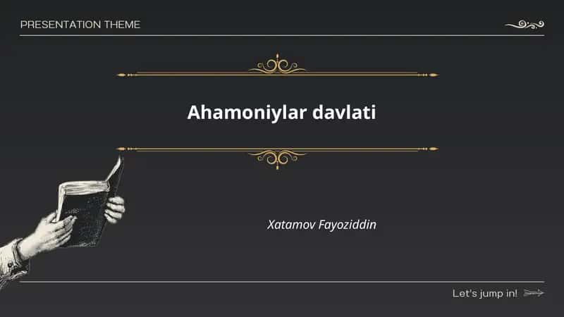 Ahamoniylar davlati