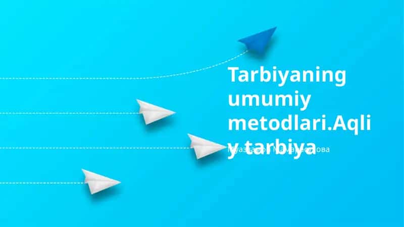 Aqliy tarbiya