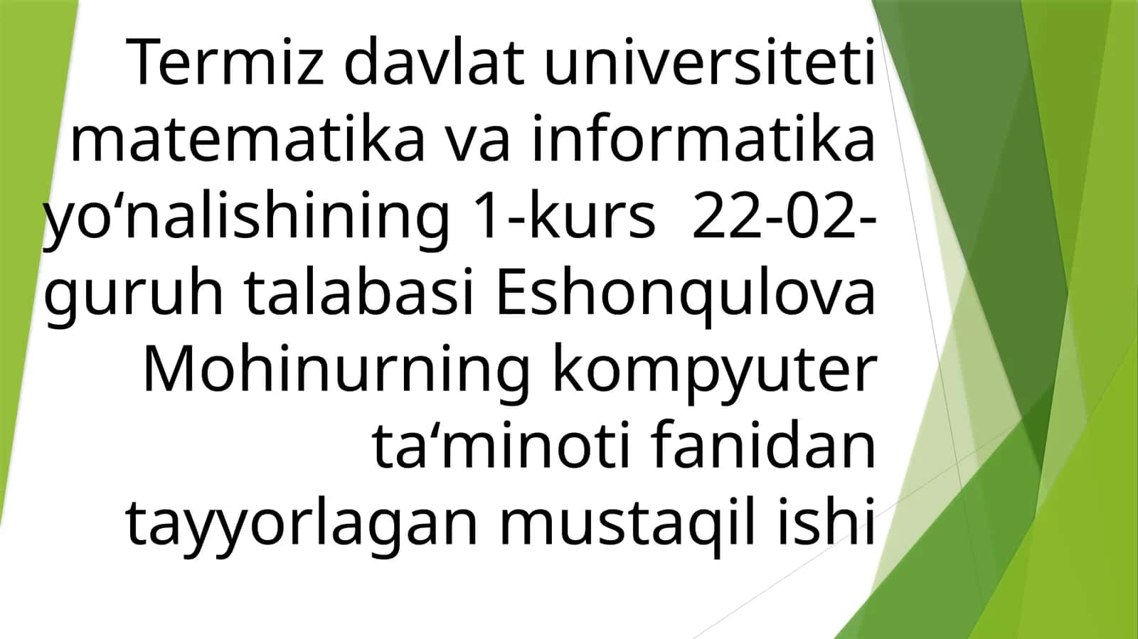 Kompyuterlarni ishga tushiruvchi sistemaviy dasturlar