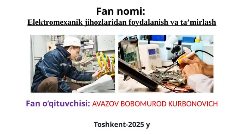 Yordamchi elektr qurilmalar