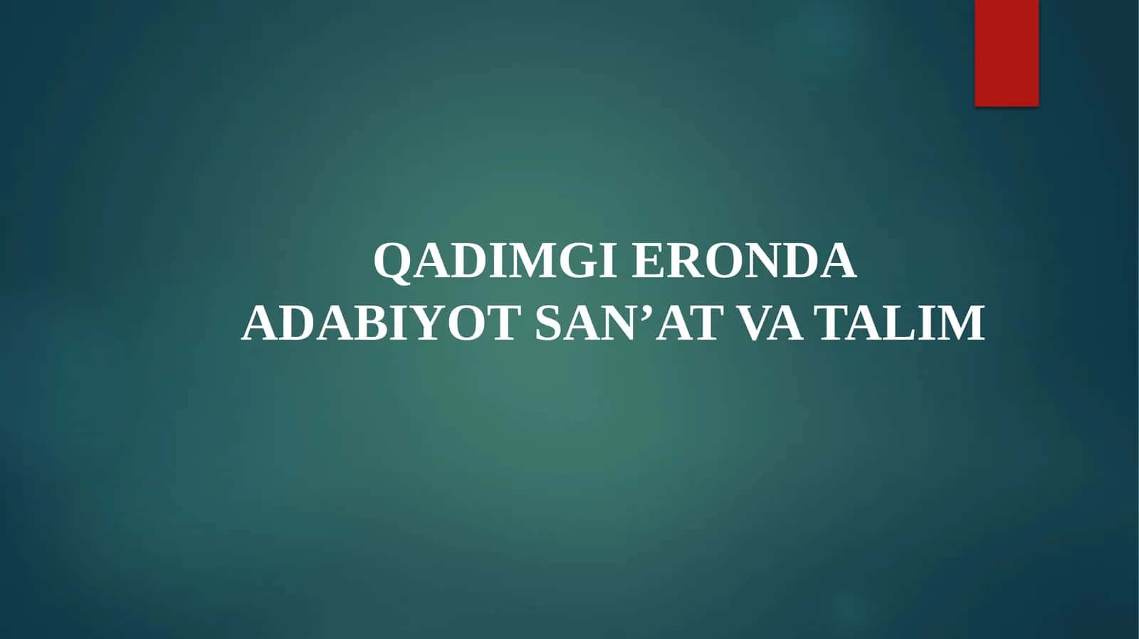 Avesta–Qadimgi Eronning diniy adabiyoti