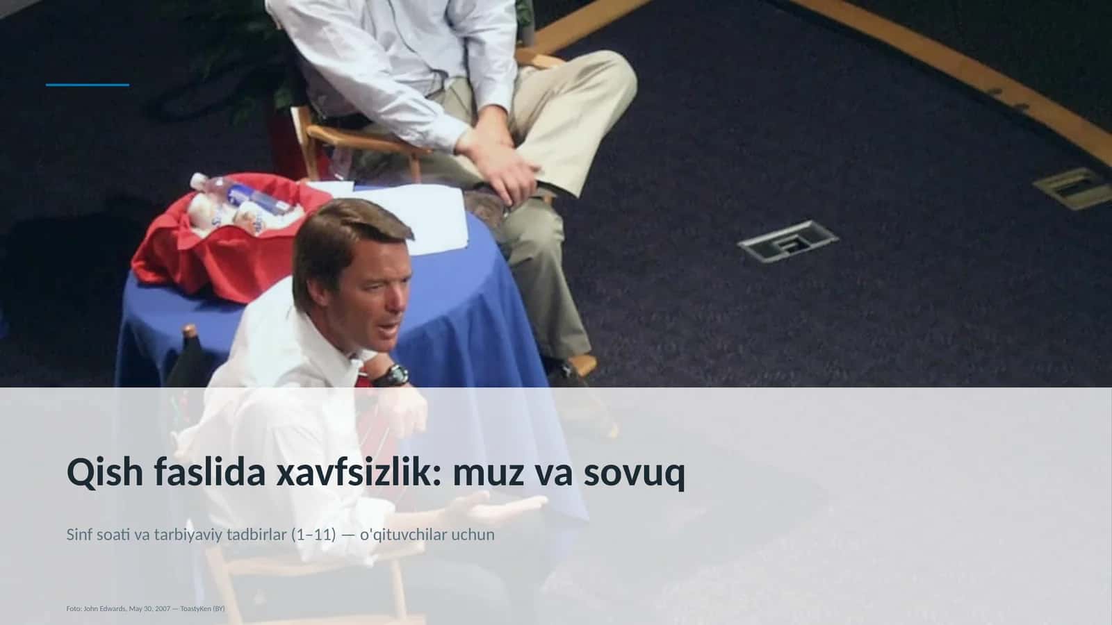Qish faslida xavfsizlik: muz va sovuq