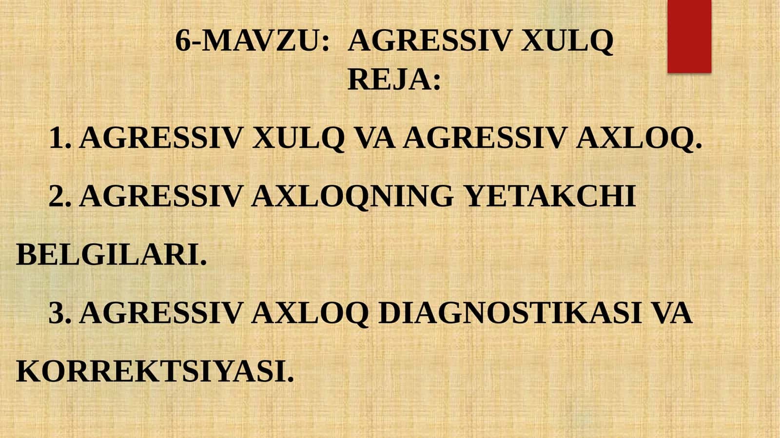 AGRESSIV XULQ