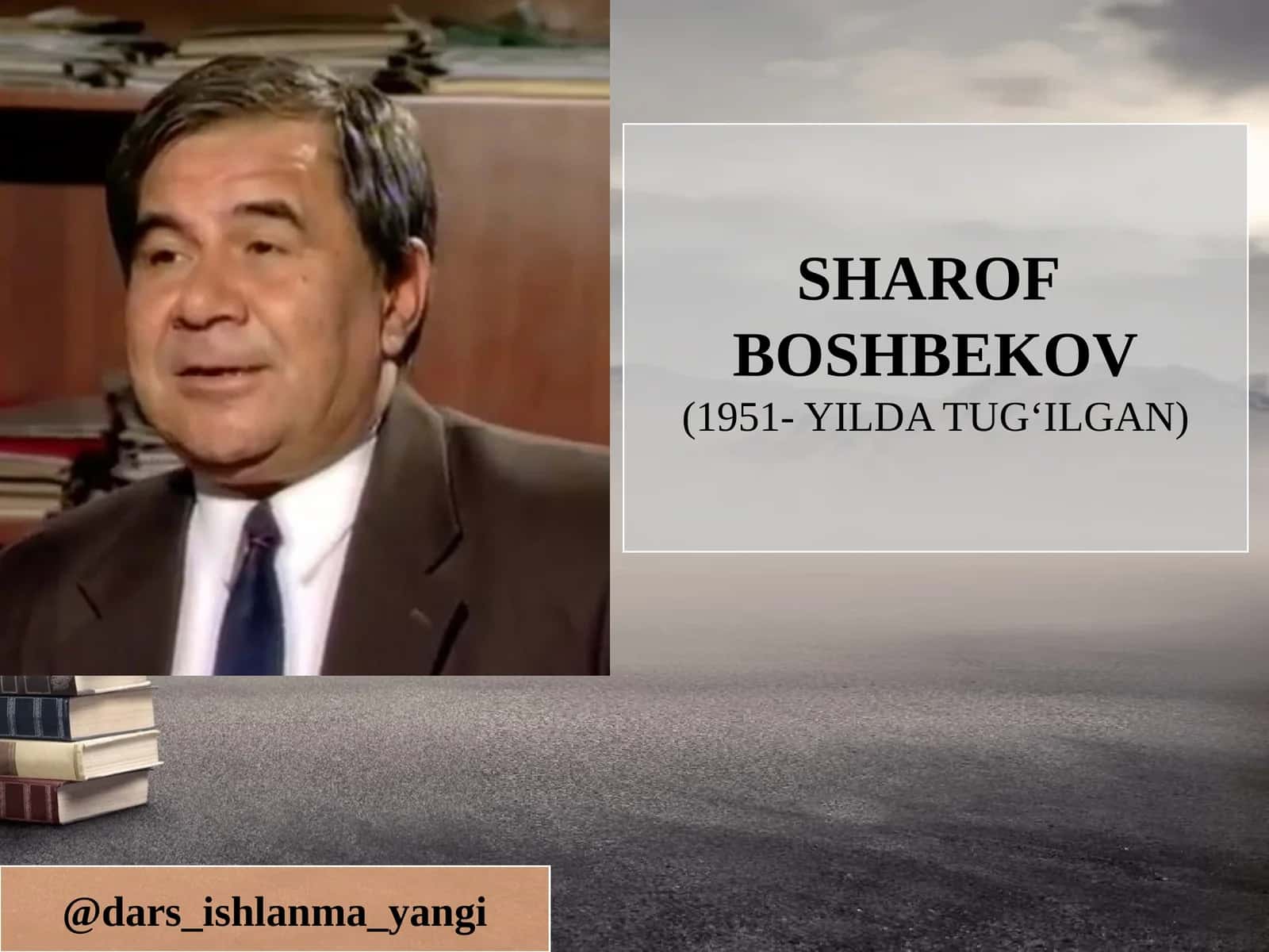 SHAROF BOSHBEKOV