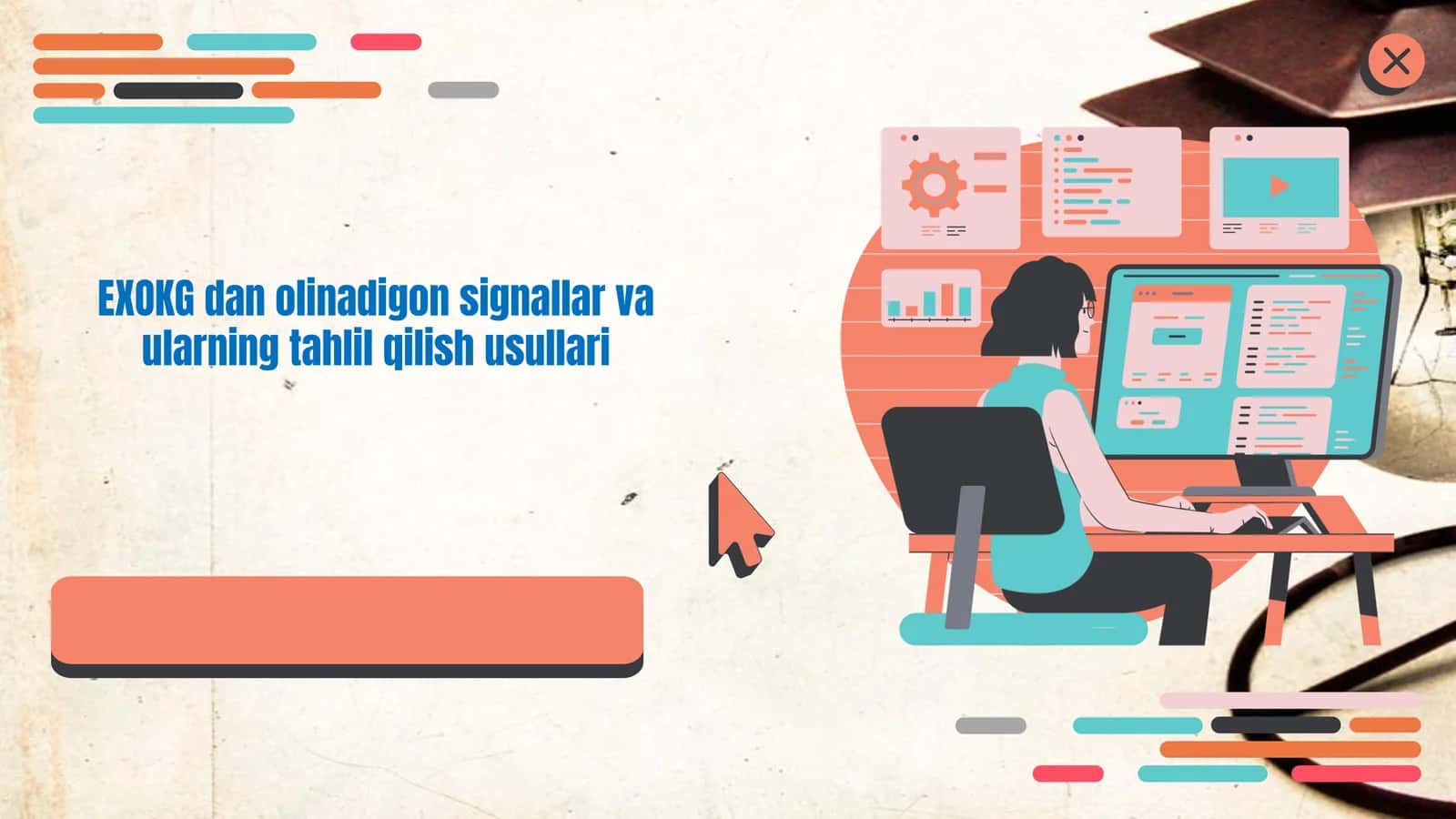 EXOKG signallar vaularning tahlil qilish usullari