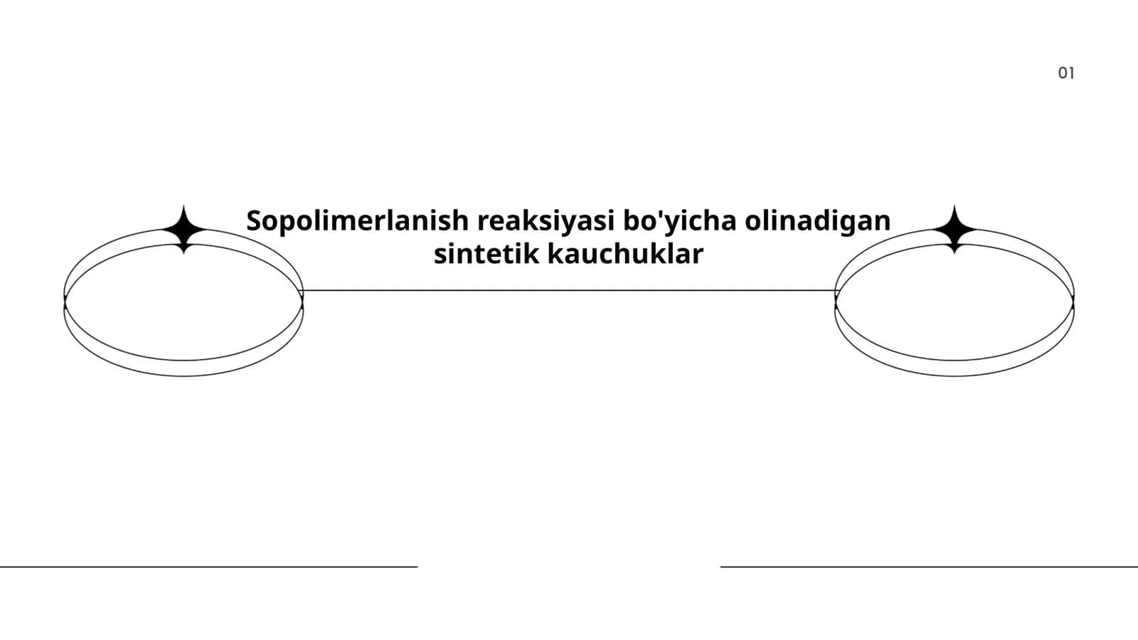 Sopolimerlanish reaksiyasi bo'yicha olinadigan sintetik kauchuklar