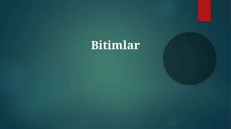 Bitimlar