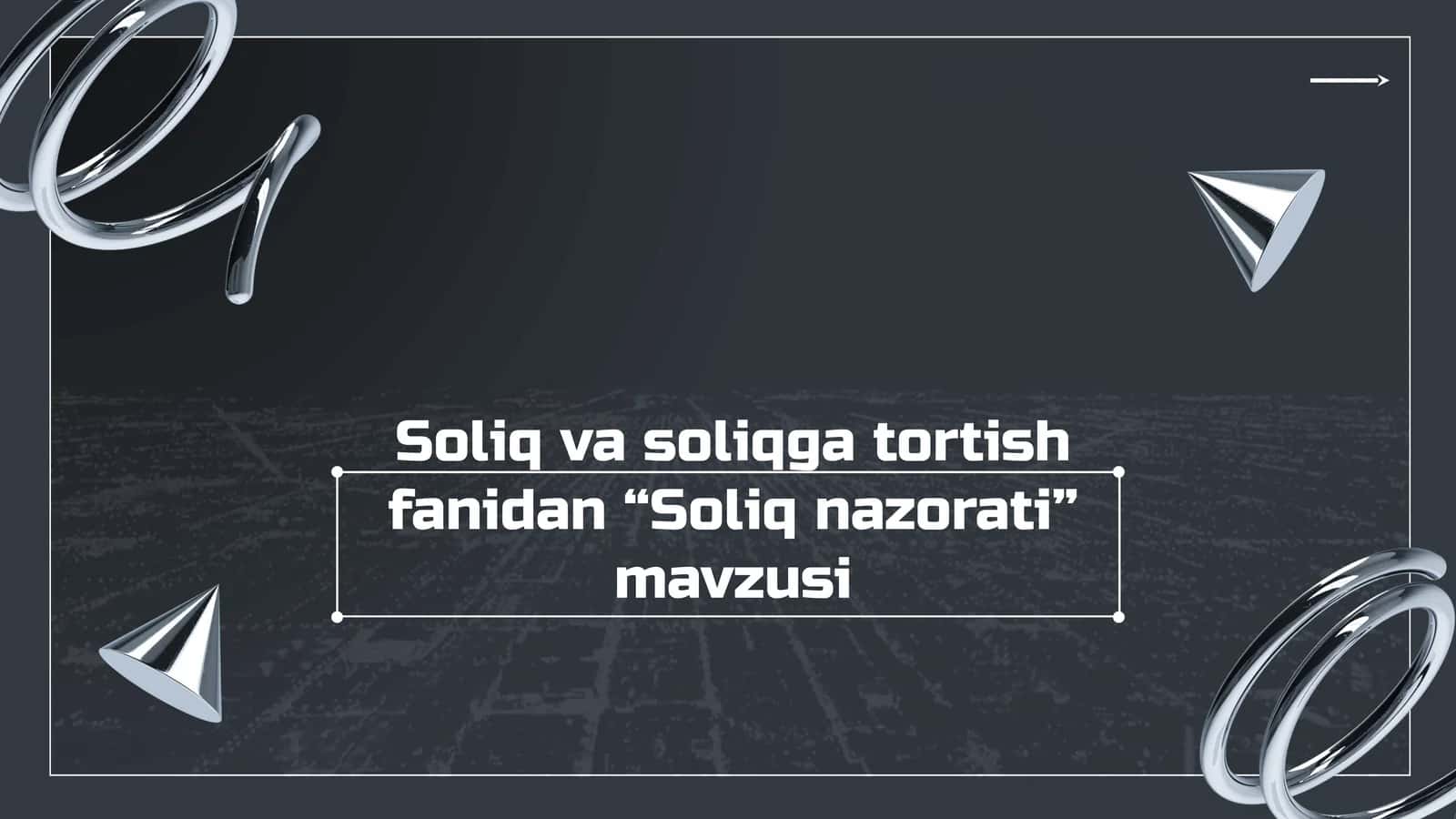 Soliqnazorati