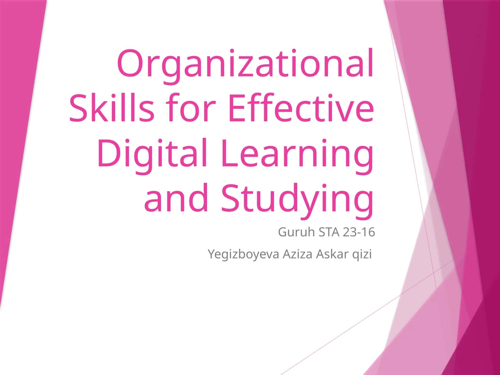 Learn about the theoretical foundations and practical approaches to organizational skills in digital