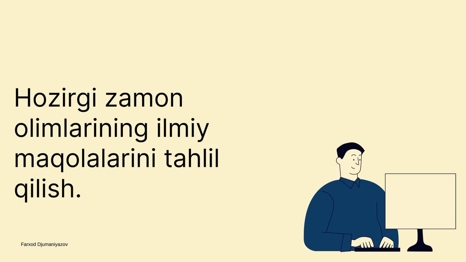 Ilmiy maqolalarni tahlil qilish usullari va metodologiyasi