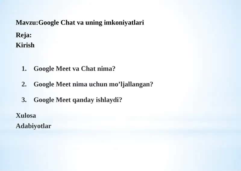 Google Chat