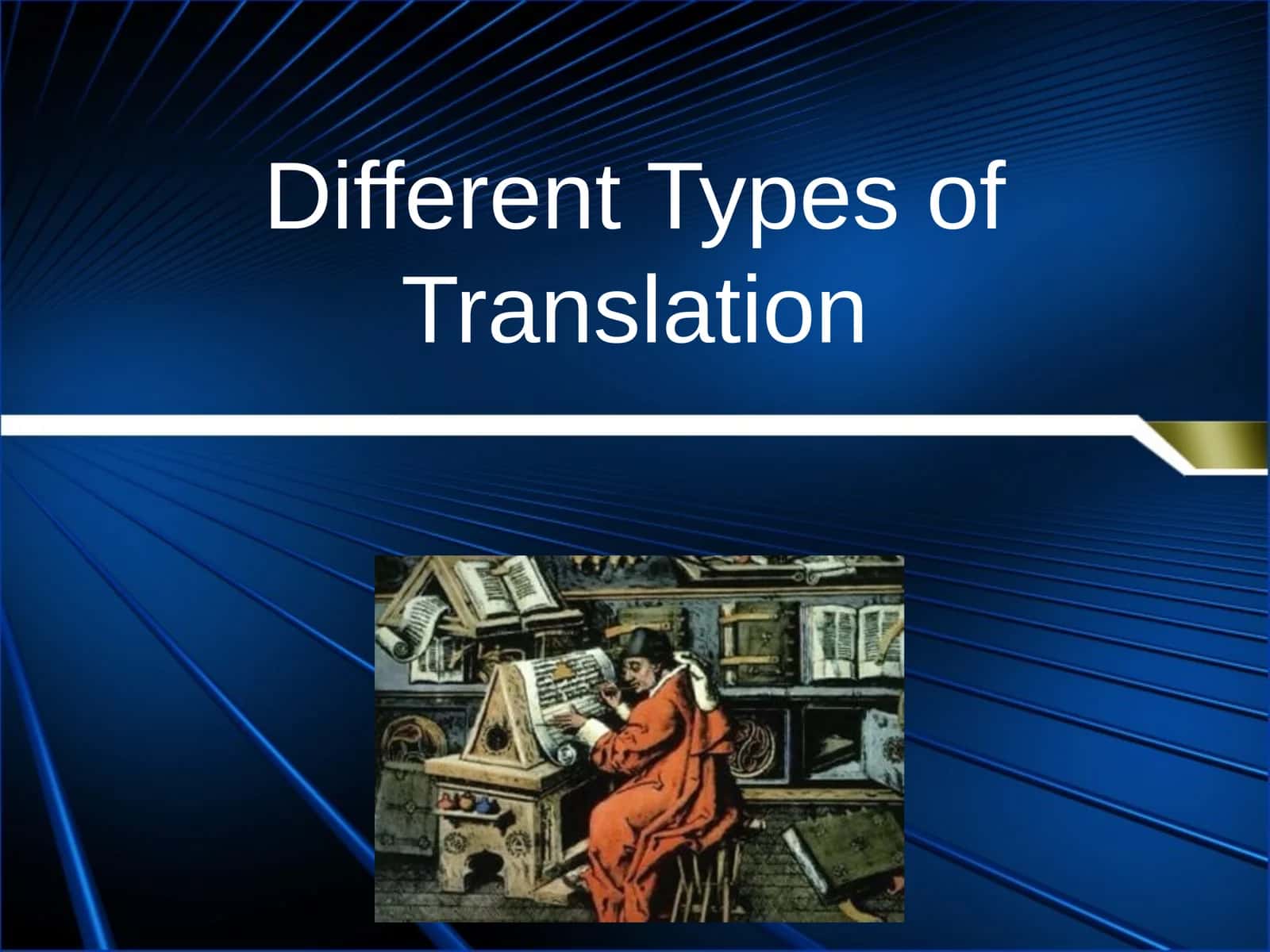 Different Types of Translation