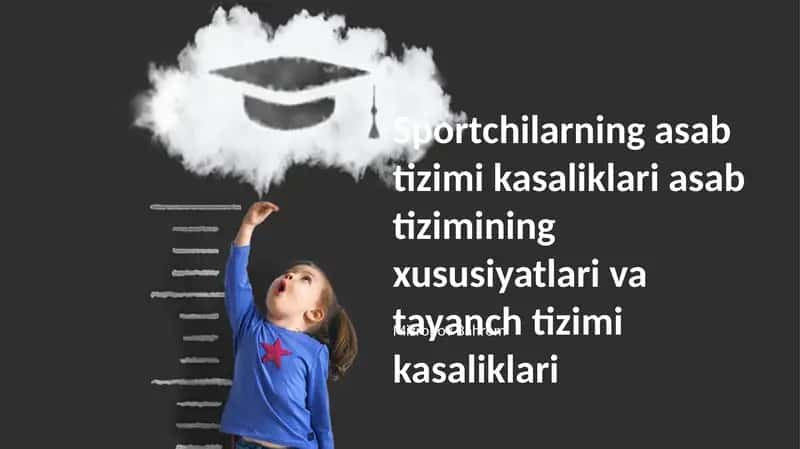 Sportchilarning asab tizimi kasaliklari asab tizimining xususiyatlari va tayanch tizimi kasaliklari