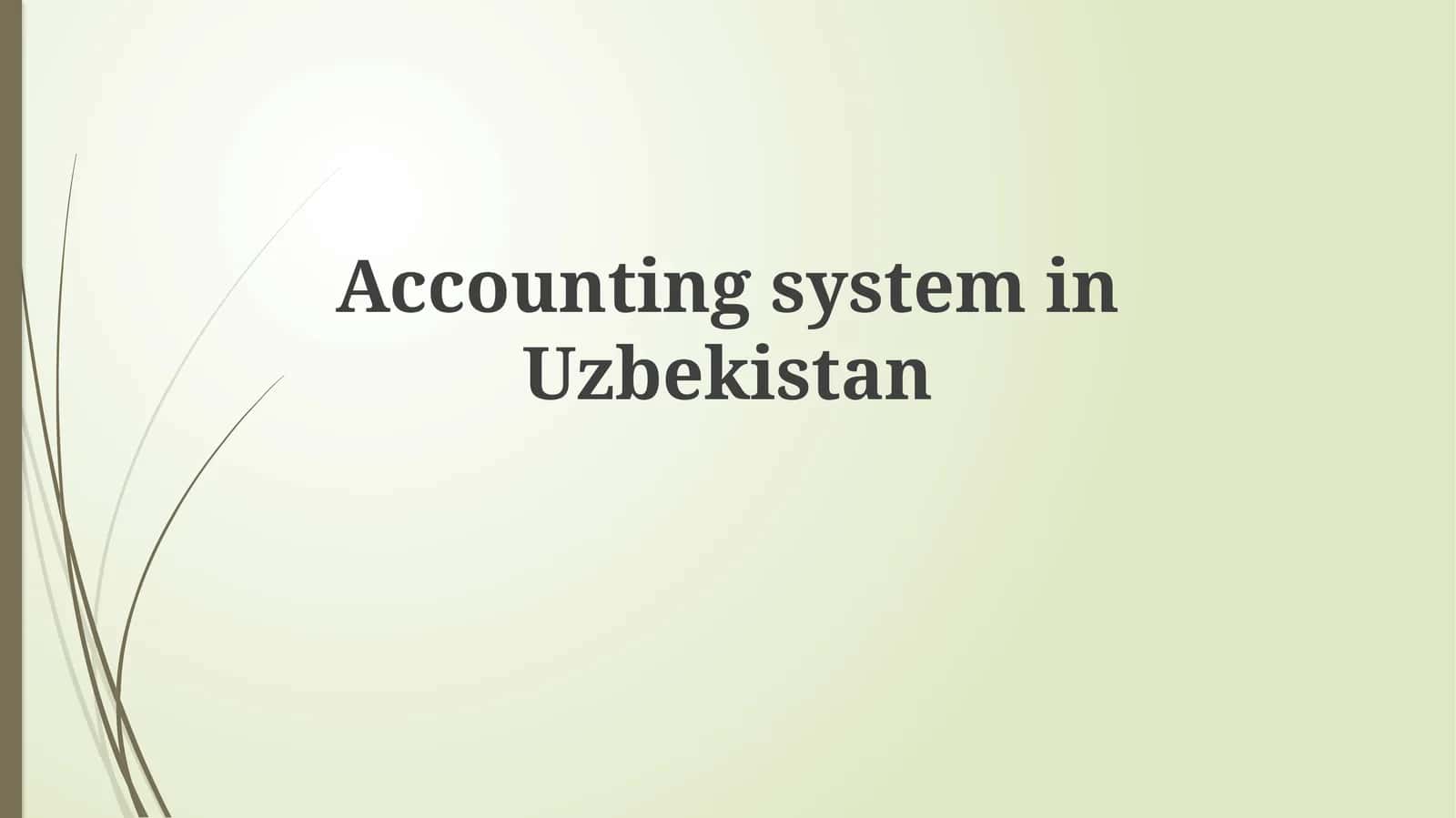 Accountability System in Uzbekistan