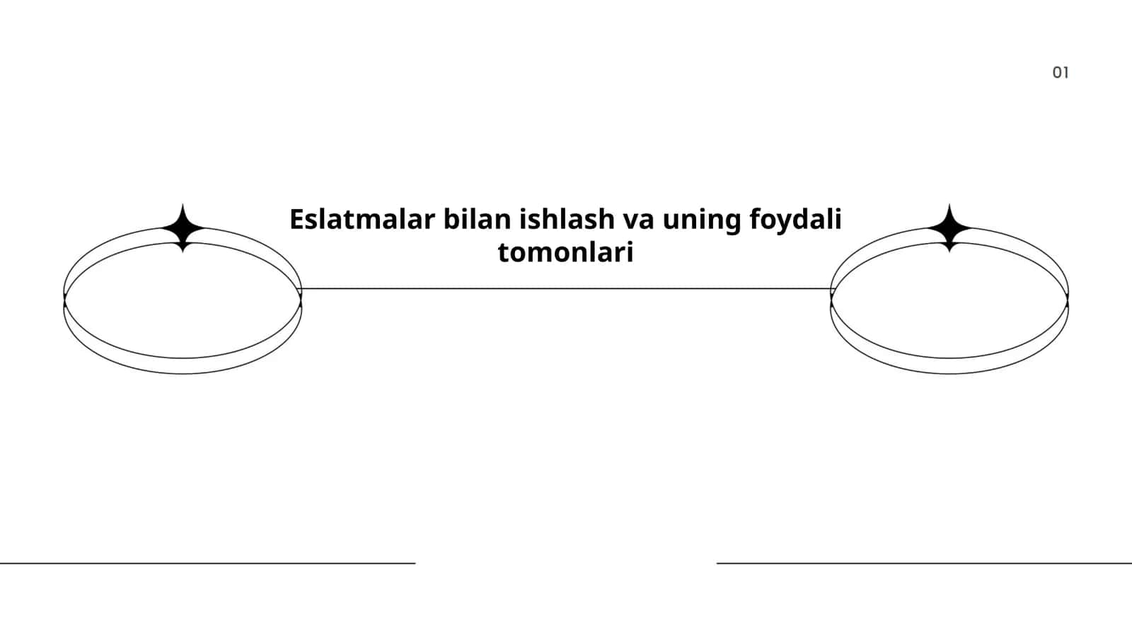 Eslatmalar bilan ishlash va uning foydali tomonlari