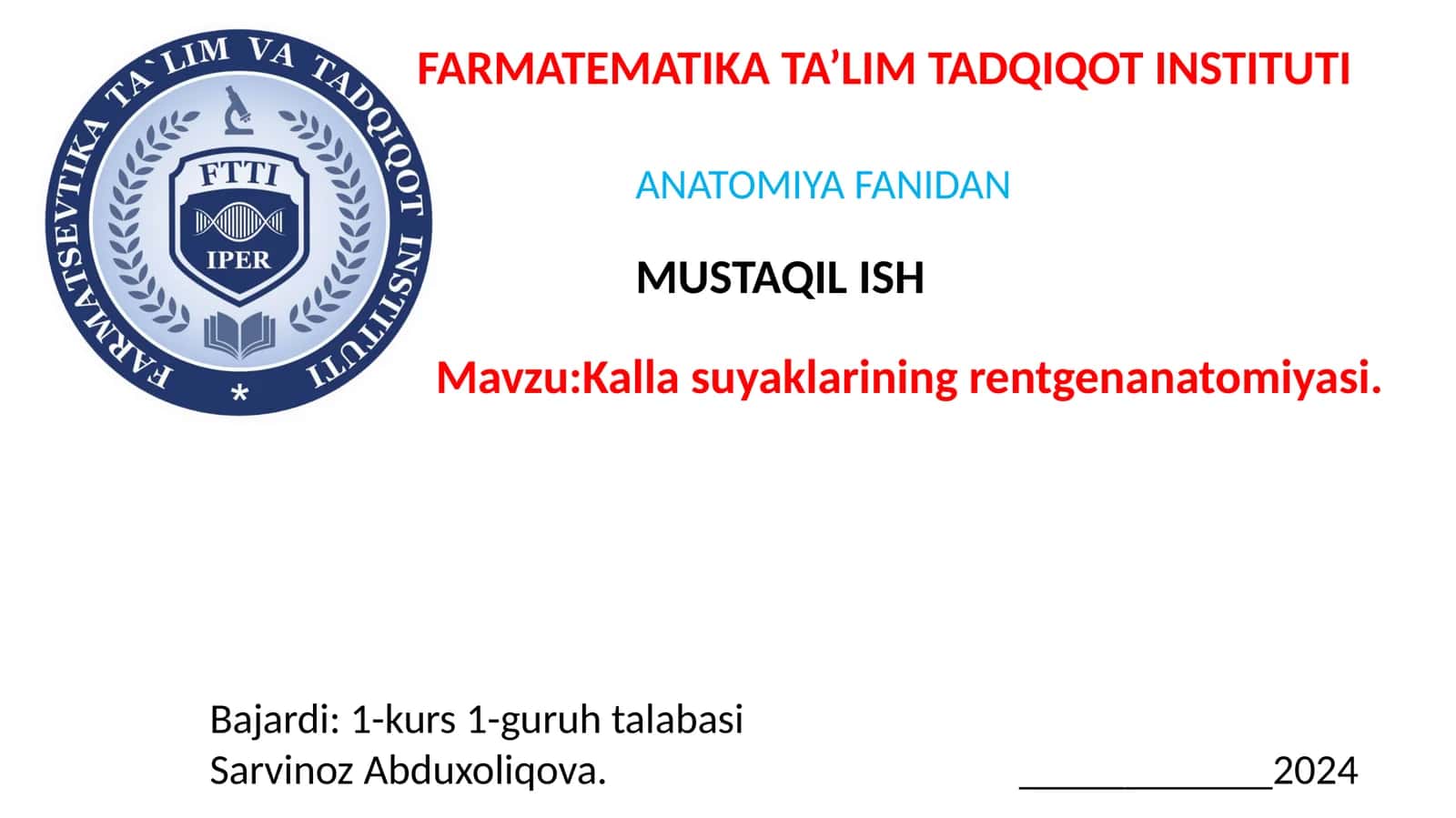 Kallasuyaklarining rentgenanatomiyasi