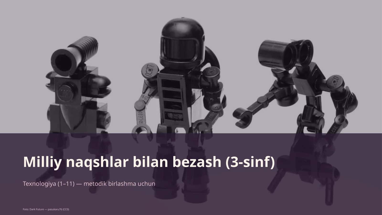 Milliy naqshlar bilan bezash (3-sinf)