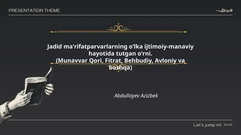 Jadid ma'rifatparvarlar harakati
