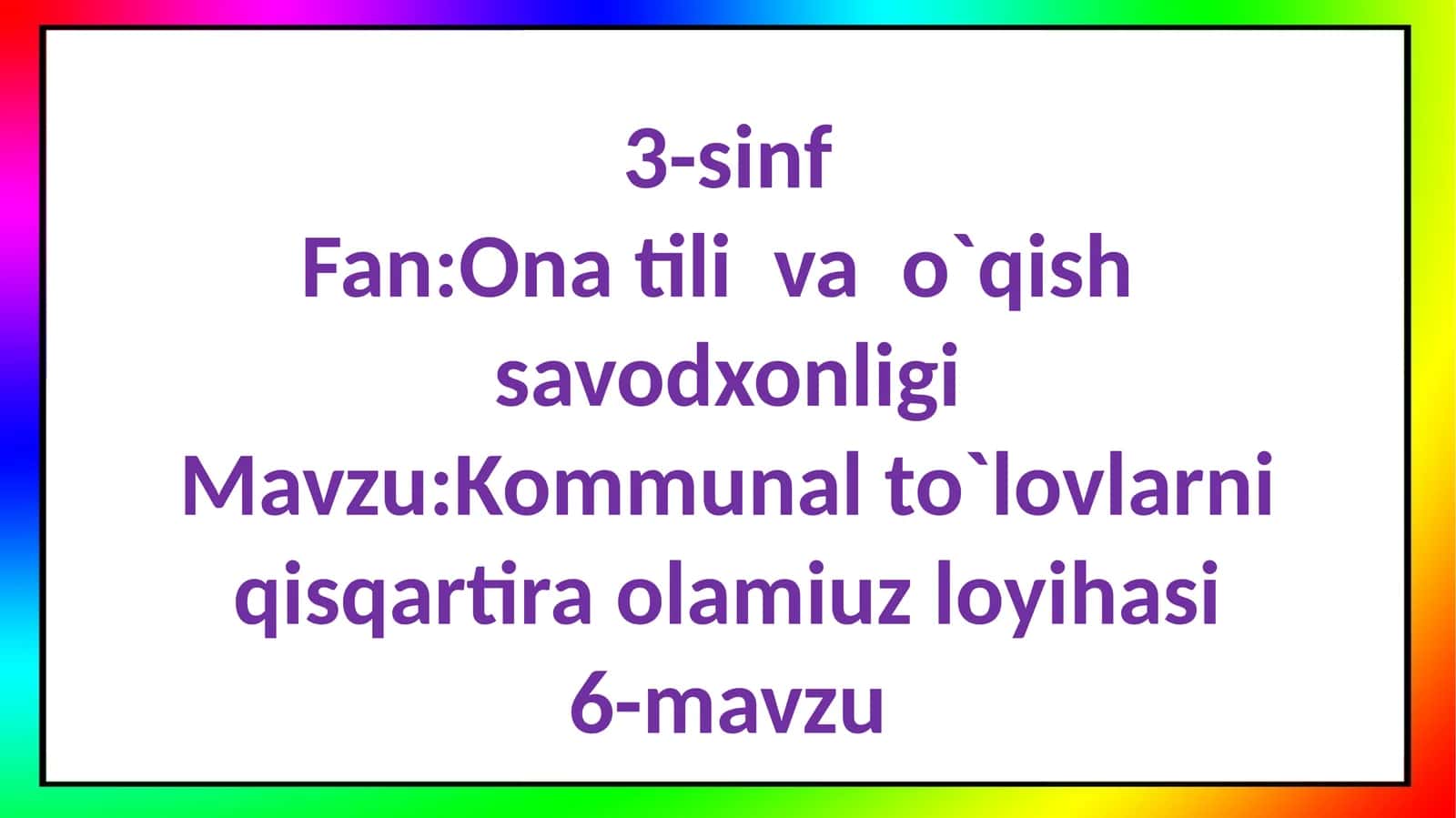 Kommunal to'lovlarni qisqartira olami u'zloyi hasi