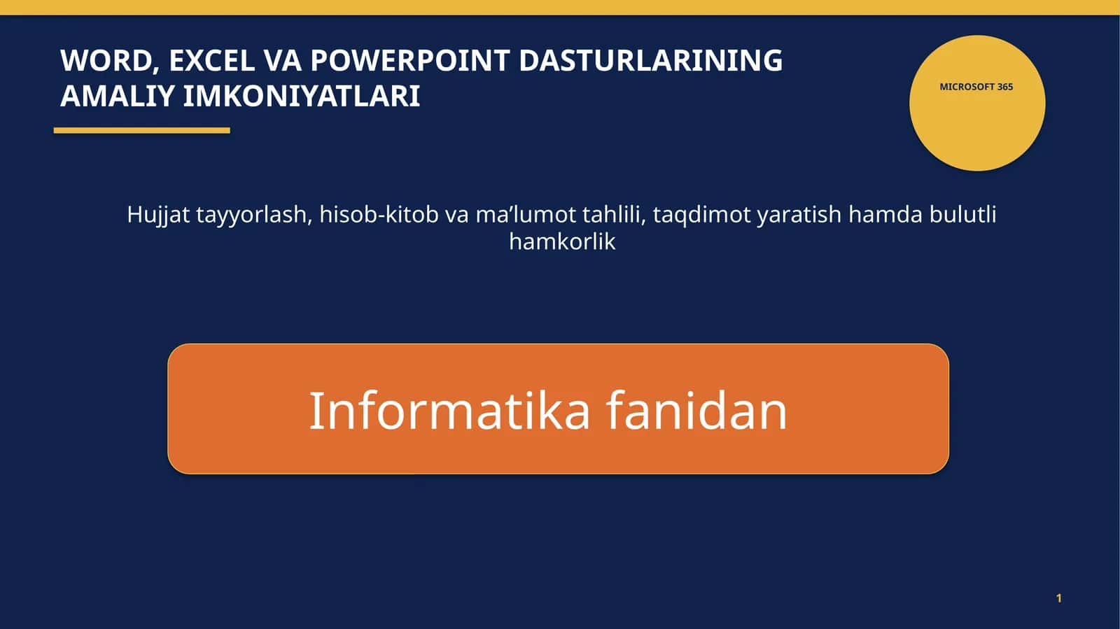 MICROSOFT 365